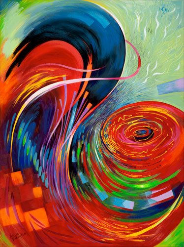 Abstract Music Artwork